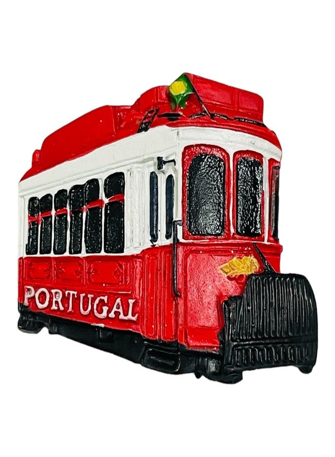 Moira Portugal Tram magnet 3D Resin Magnet for Fridge Decoration Travel Souvenir - Image 1